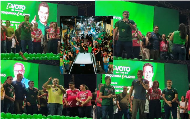 O TIME DA VITÓRIA LEVA MULTIDÃO ÀS RUAS DE NOVA CRUZ/RN